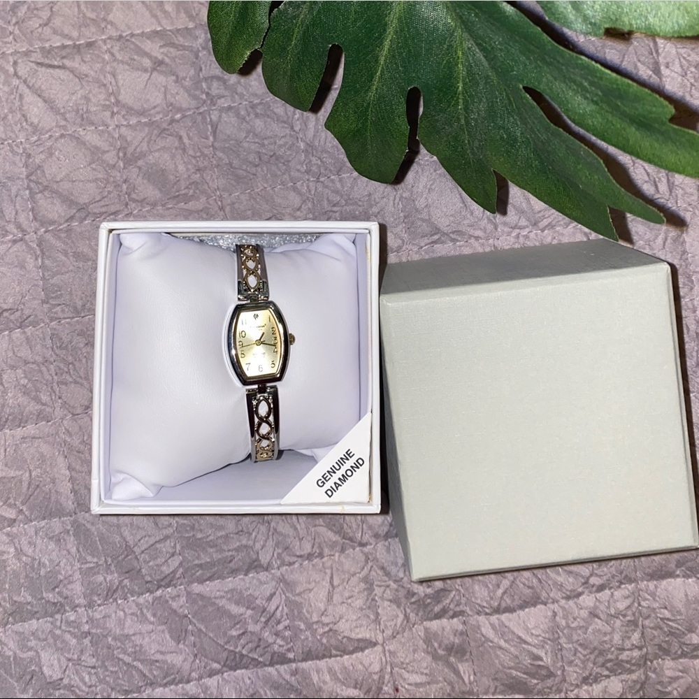 Beautiful diamond wristwatch